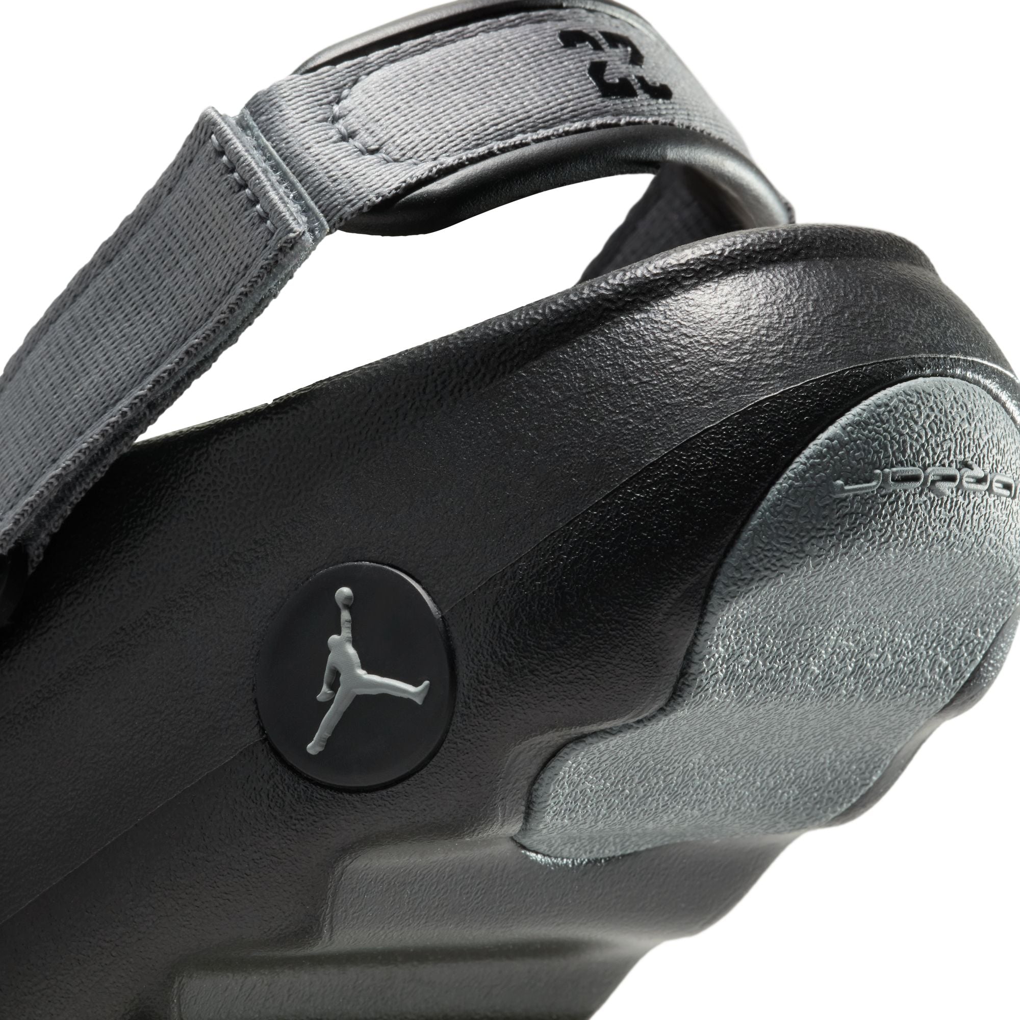 Air Jordan Big Kids Jordan Hydrip Black/Smoke Grey