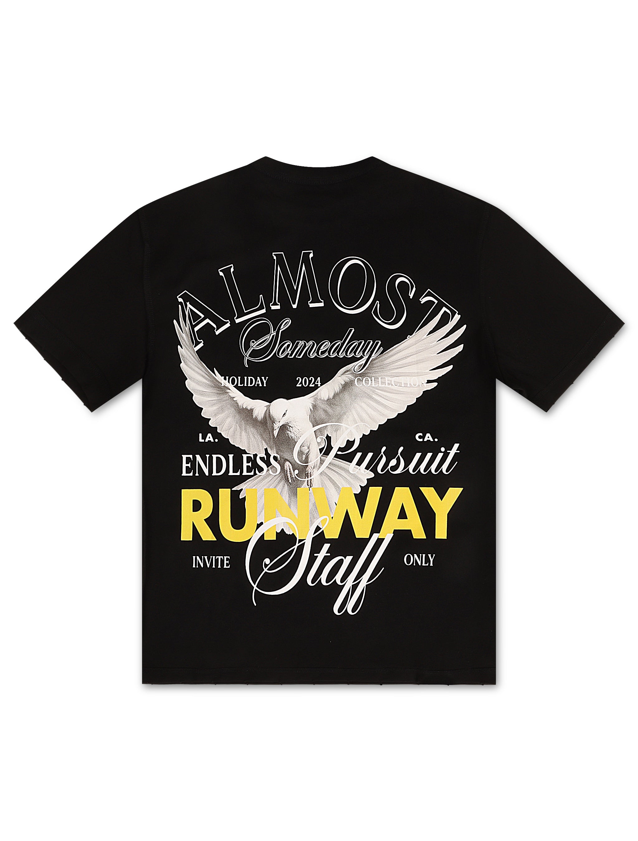 Almost Someday Runway Tee - Black