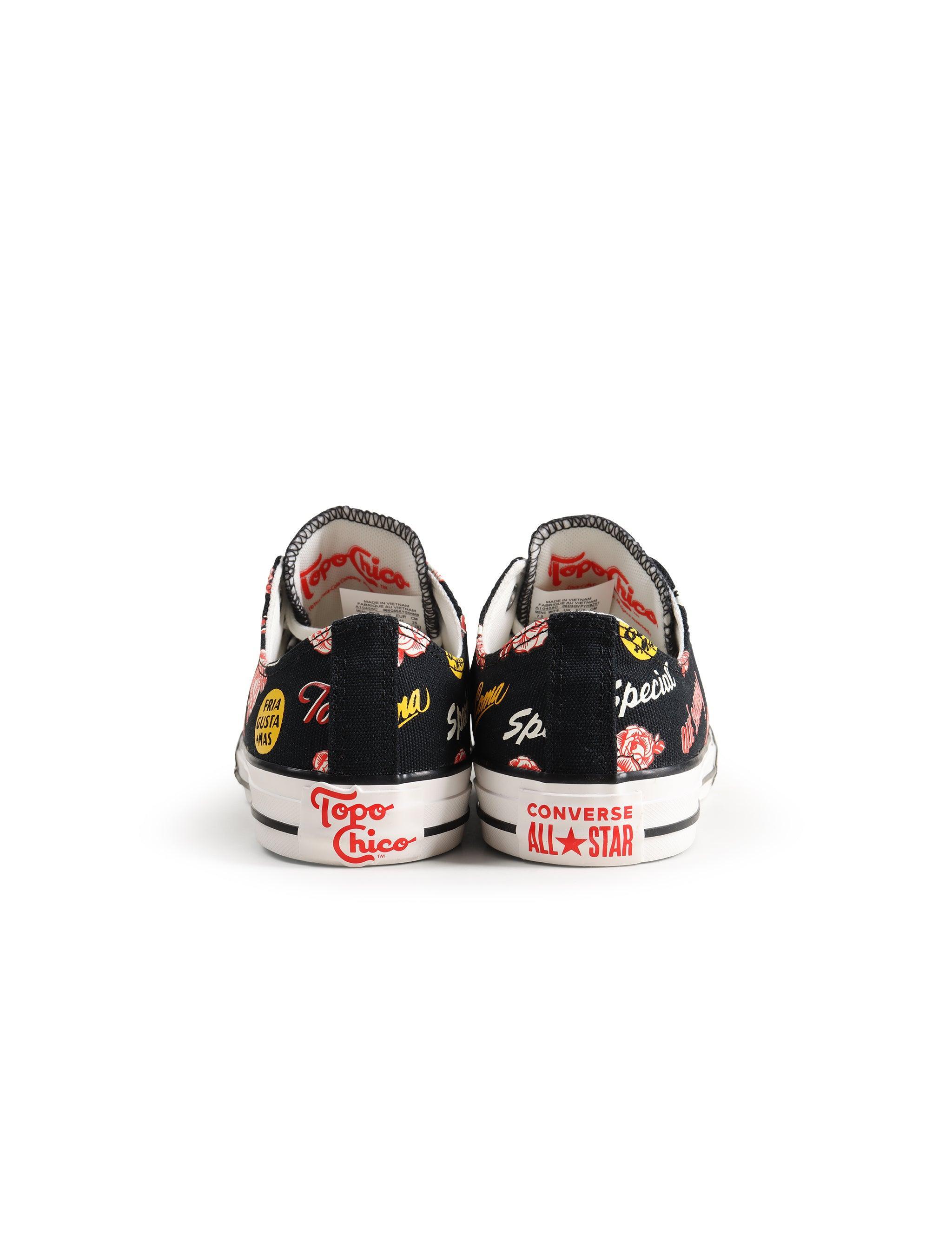 Converse Mens Chuck Taylor All Star Topo Chico - Black