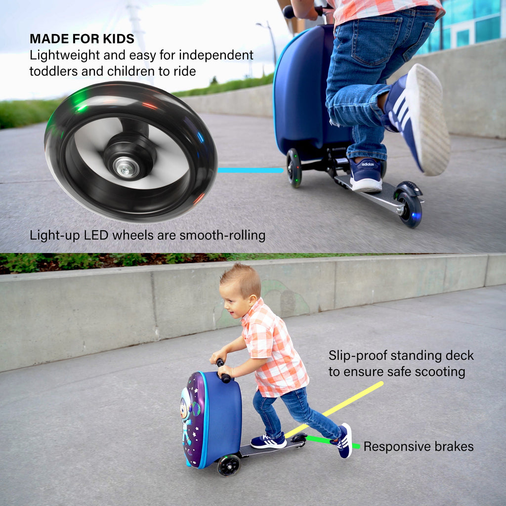 Space Boy Pack N' Go Scooter
