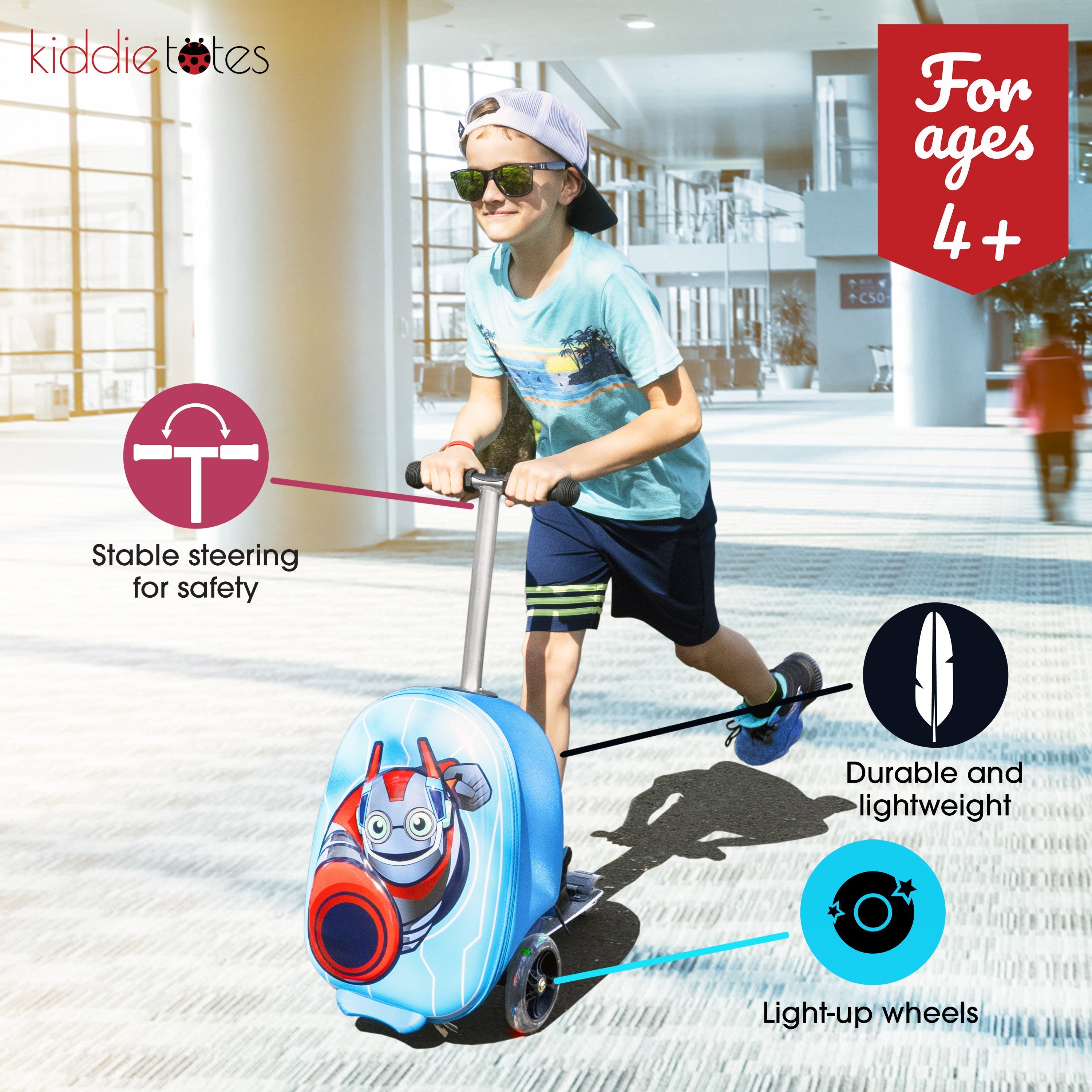 Robot Pack N' Go Scooter