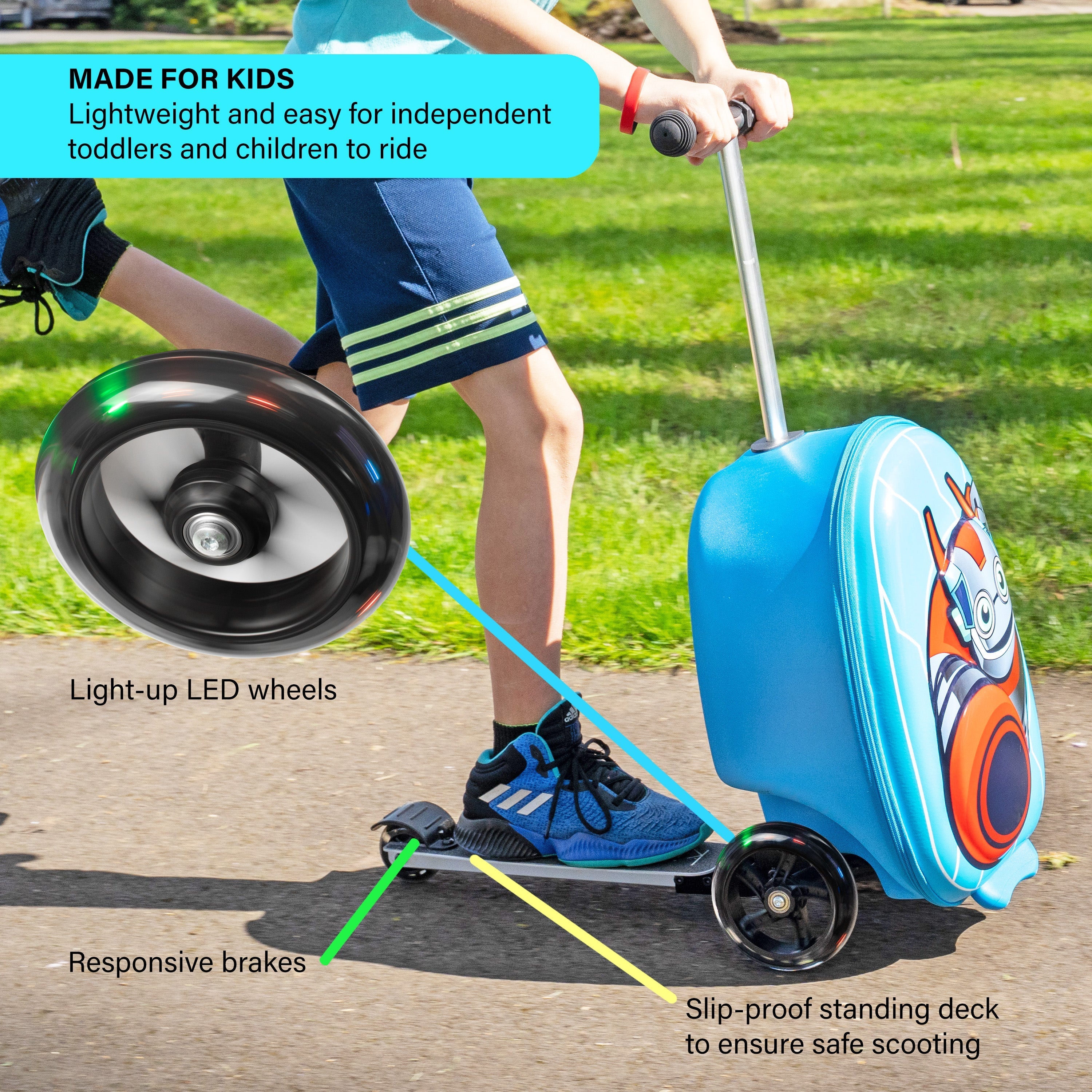 Robot Pack N' Go Scooter
