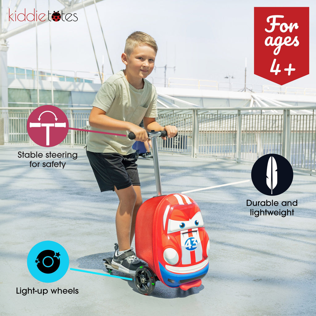 Race Car Pack N' Go Scooter