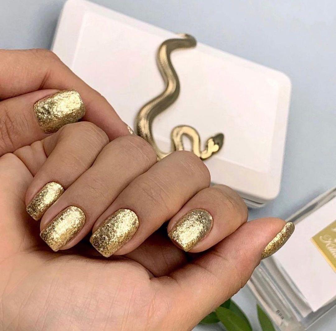 Akzentz Gel Play - Glitz 24K Gold Leaf