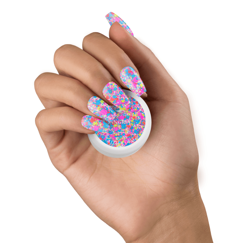 Light Elegance Glitter Gel - Sangria