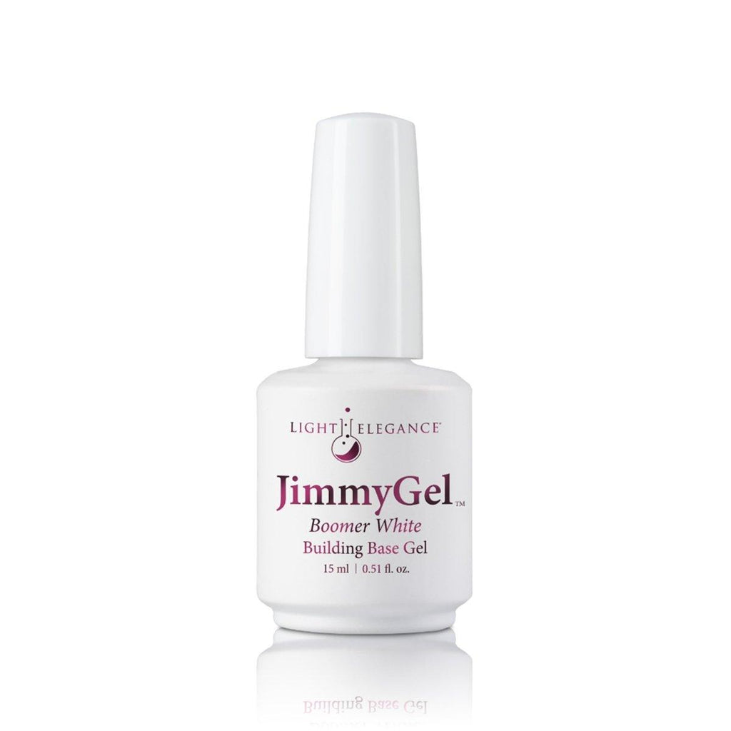 Light Elegance JimmyGel Soak-Off Building Base - Boomer White