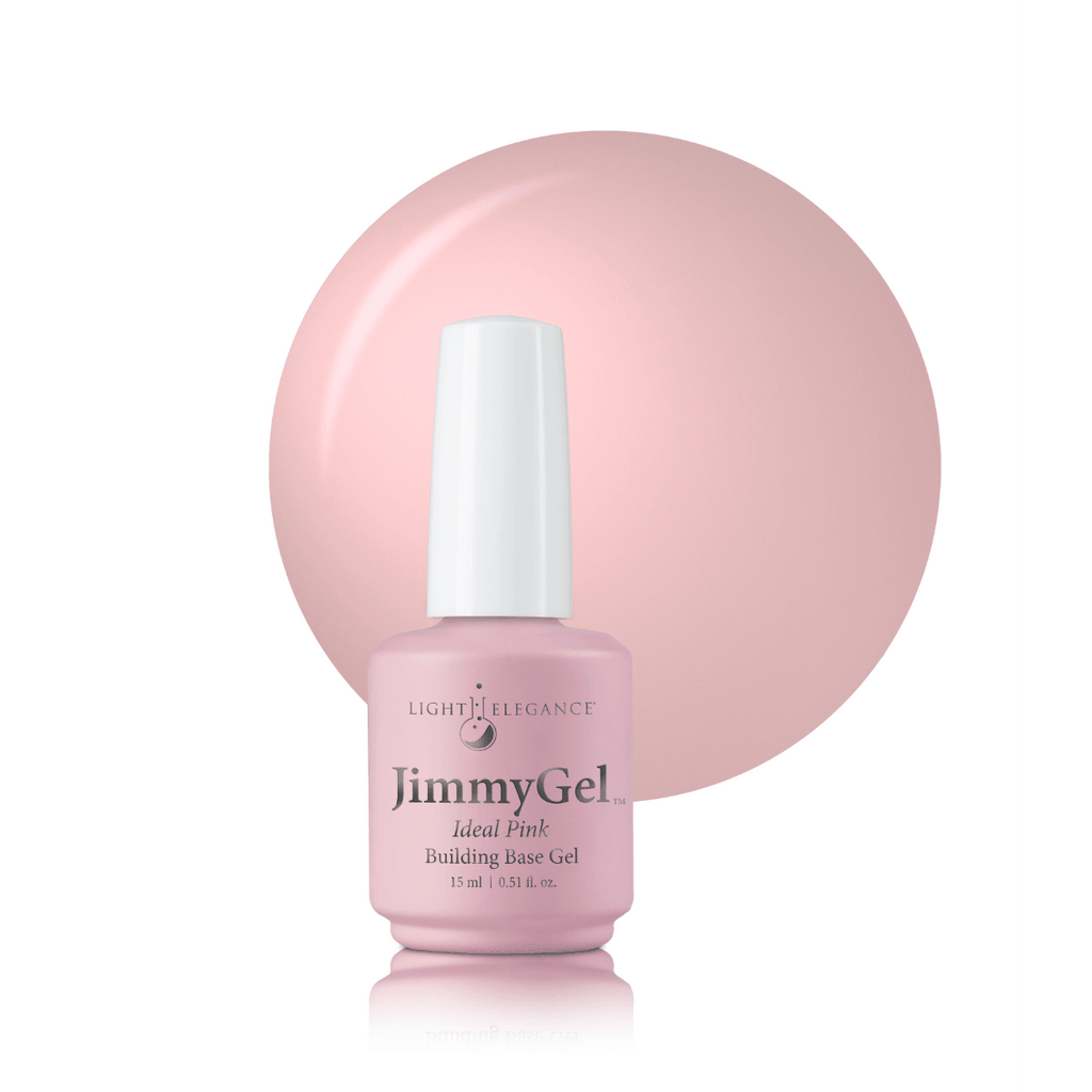 Light Elegance JimmyGel Soak-Off Building Base - Ideal Pink