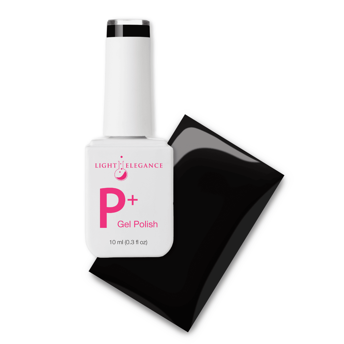 Light Elegance P+ Soak-Off Color Gel Polish - Black Tie