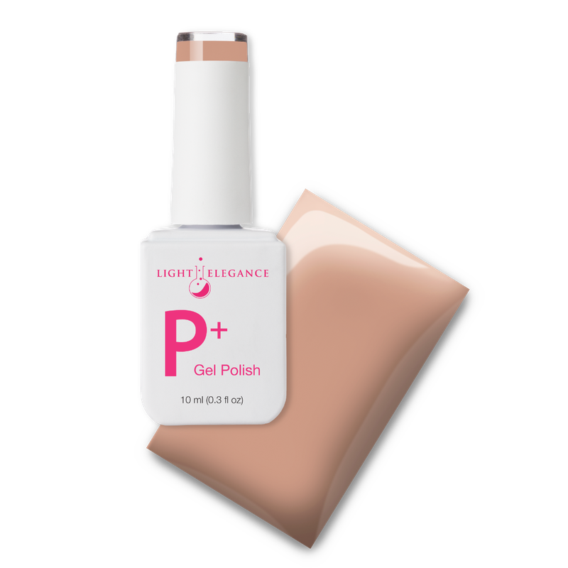 Light Elegance P+ Soak-Off Color Gel Polish - Nude With Attitude