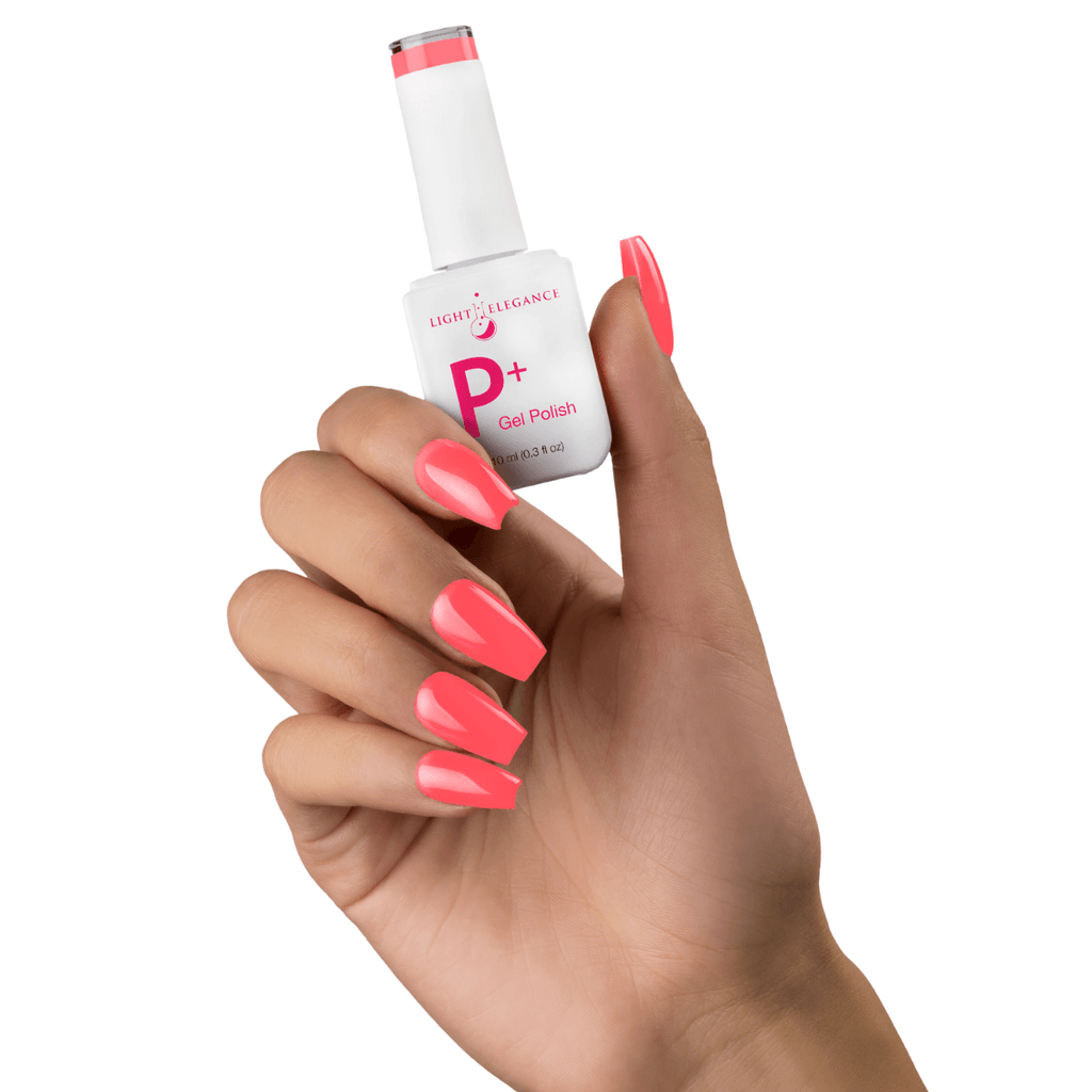Light Elegance P+ Soak-Off Color Gel Polish - Short Skirt, Flirt Flirt