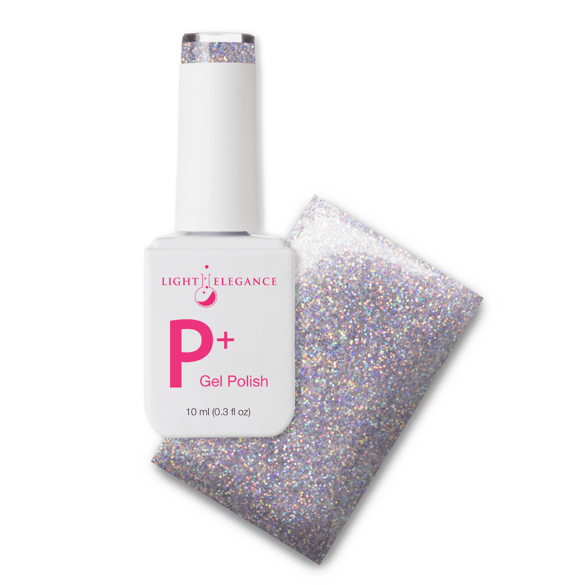 Light Elegance P+ Soak-Off Glitter Gel Polish - Get Buzzed