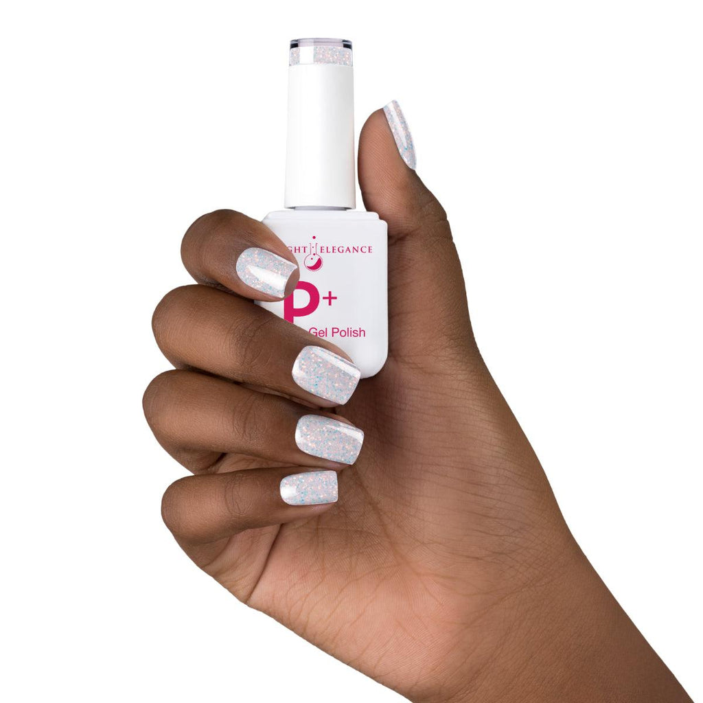 Light Elegance P+ Soak-Off Glitter Gel Polish - She's A Star