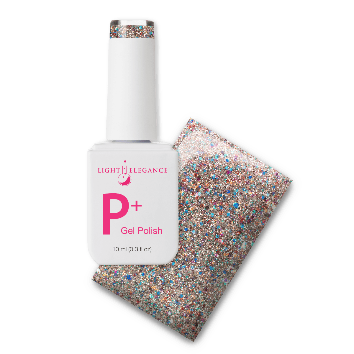 Light Elegance P+ Soak-Off Glitter Gel Polish - The Elvis Pelvis