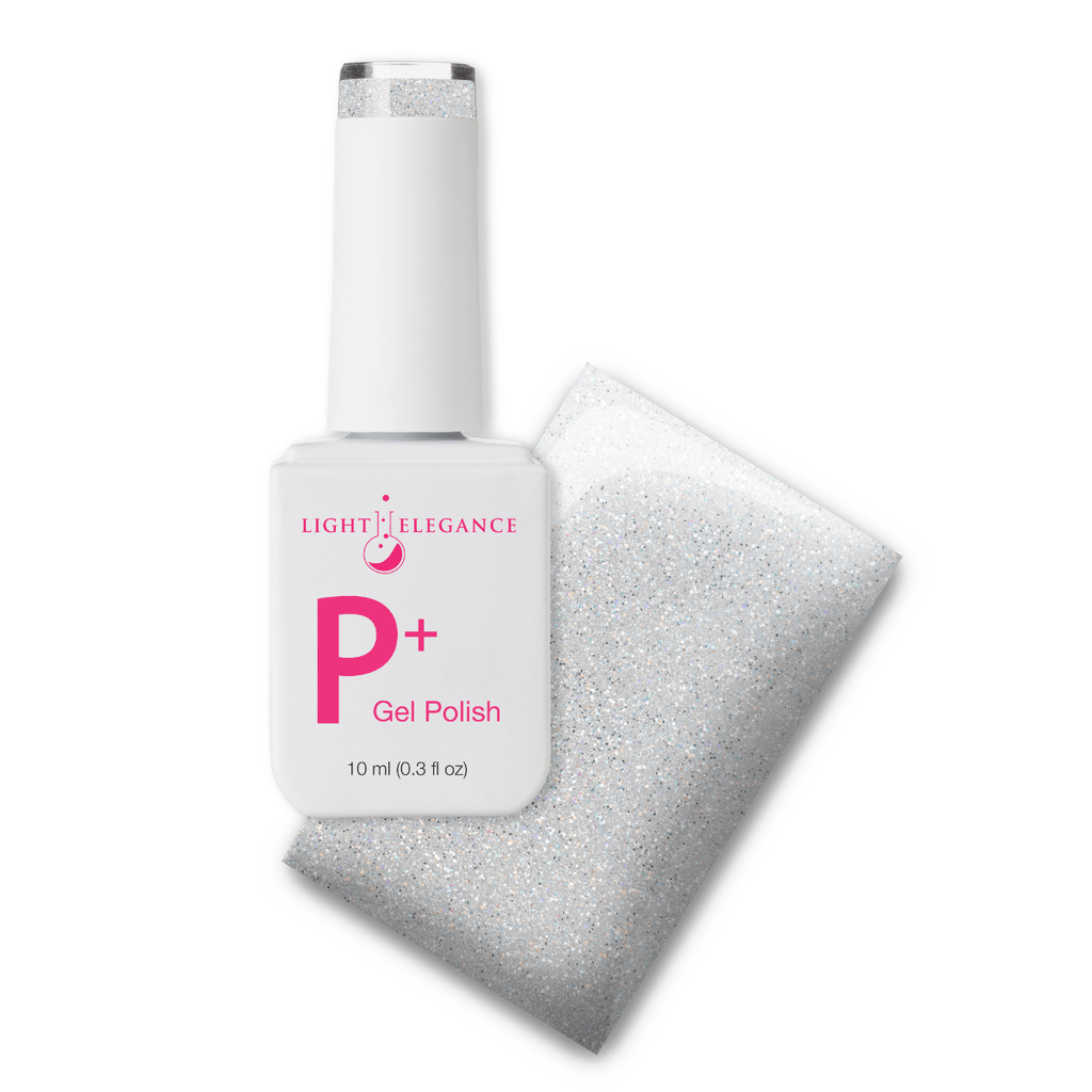 Light Elegance P+ Soak-Off Glitter Gel Polish - Tiny Diamond